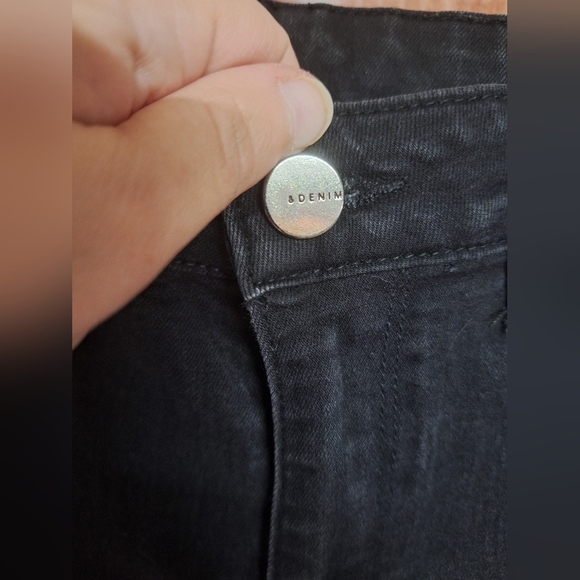 & Denim black jeans size 27 skinny ankle - Picture 2 of 4